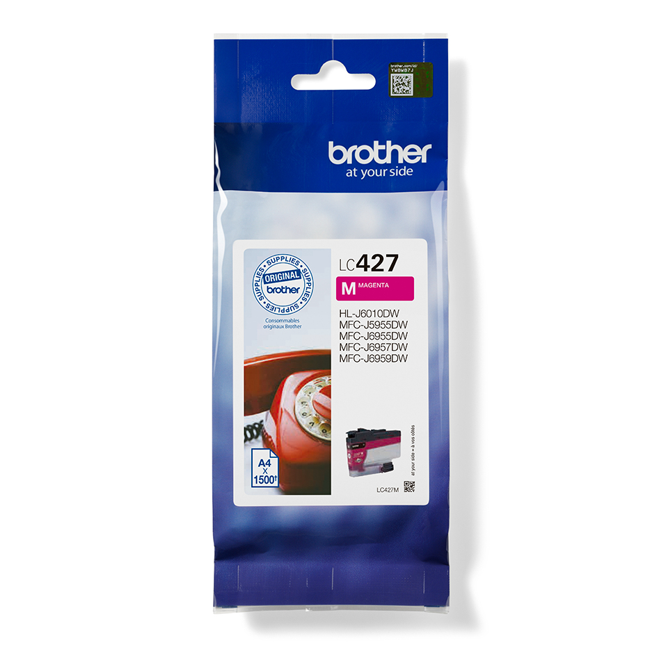 [170005440284] Brother LC427M inktcartridge 1 stuk(s) Origineel Magenta