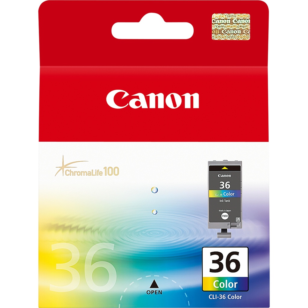 [170008440309] Canon 1511B001 inktcartridge 1 stuk(s) Origineel Normaal rendement Cyaan, Magenta, Geel