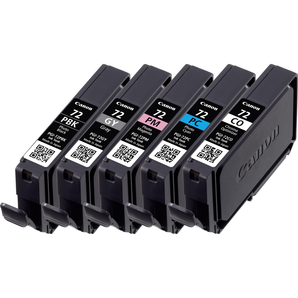 [170008440796] Canon 6403B007 inktcartridge 5 stuk(s) Origineel Normaal rendement Grijs, Foto zwart, Foto cyaan, Foto magenta