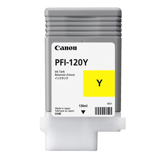 [170008440924] Canon PFI-120Y inktcartridge 1 stuk(s) Origineel Geel