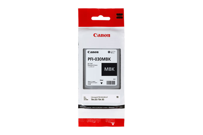 [170008440997] Canon PFI-030 MBK inktcartridge 1 stuk(s) Origineel Mat Zwart