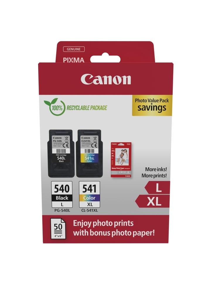 [170008441122] Canon 5224B012 inktcartridge 2 stuk(s) Origineel Zwart, Cyaan, Magenta, Geel
