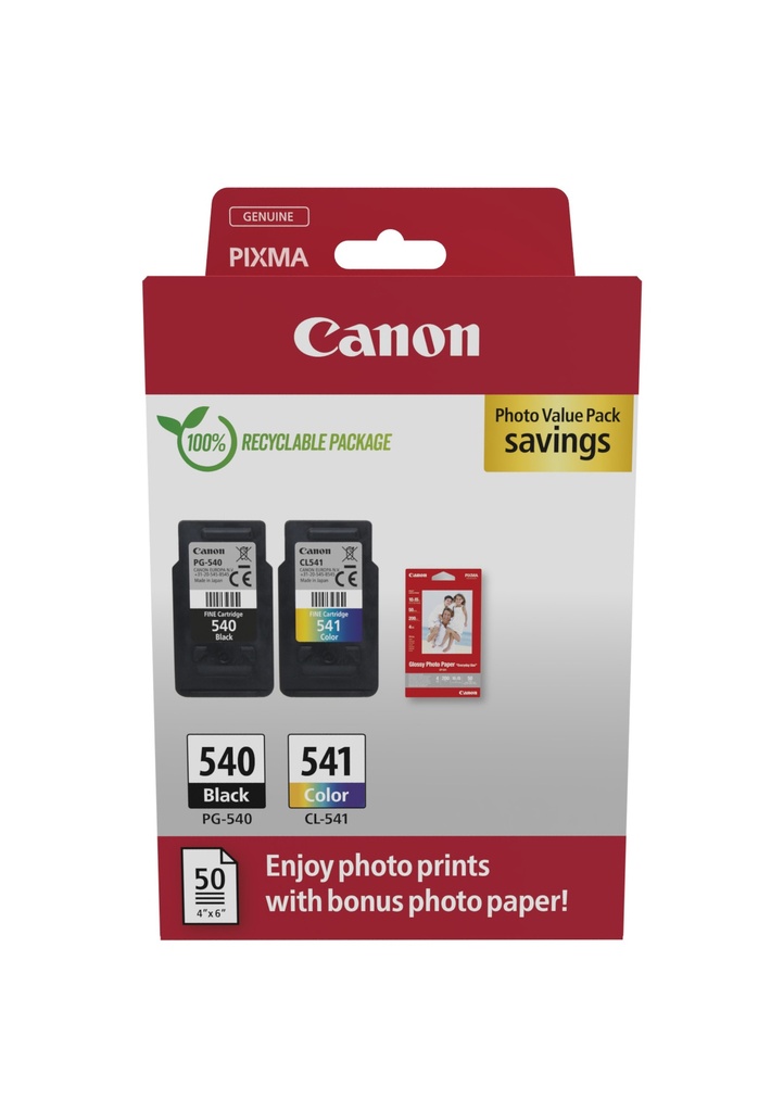 [170008441140] Canon 5225B013 inktcartridge 2 stuk(s) Origineel Zwart, Cyaan, Magenta, Geel