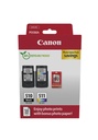 Canon 2970B017 inktcartridge 2 stuk(s) Origineel Zwart, Cyaan, Magenta, Geel