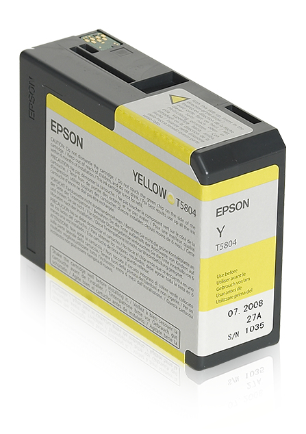 [170015440484] Epson inktpatroon Yellow T580400