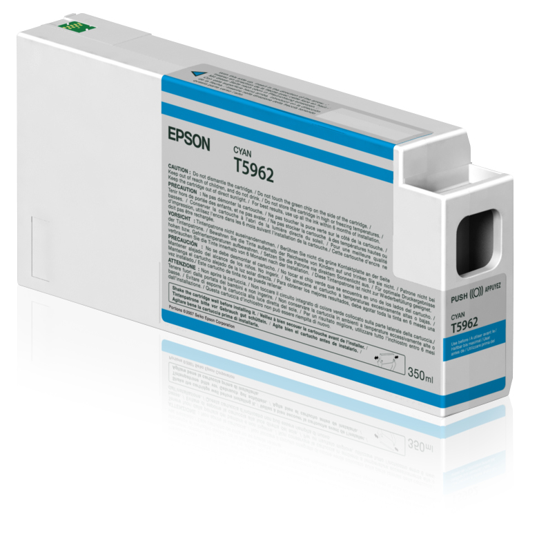 [170015440580] Epson inktpatroon Cyan T596200 UltraChrome HDR 350 ml