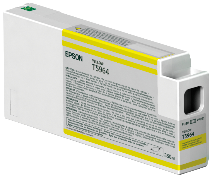 [170015440582] Epson inktpatroon Yellow T596400 UltraChrome HDR 350 ml