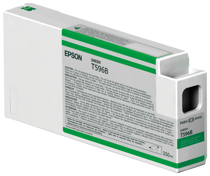 [170015440589] Epson inktpatroon Green T596B00 UltraChrome HDR 350 ml