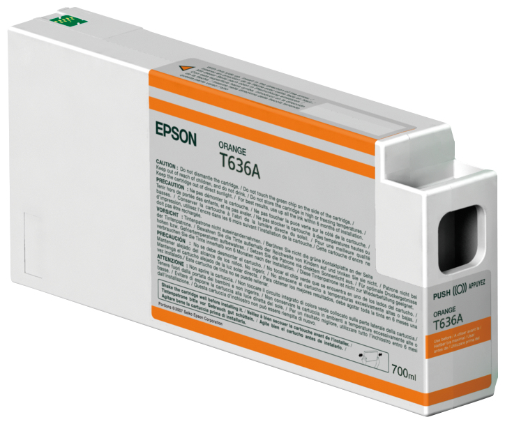 [170015440607] Epson inktpatroon Orange T636A00 UltraChrome HDR 700 ml