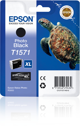 [170015440651] Epson Turtle T1571 Photo Black
