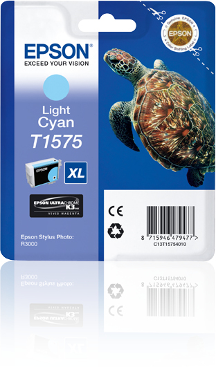[170015440655] Epson Turtle T1575 Light Cyan