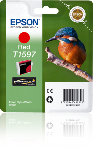 [170015440689] Epson T1597 Red
