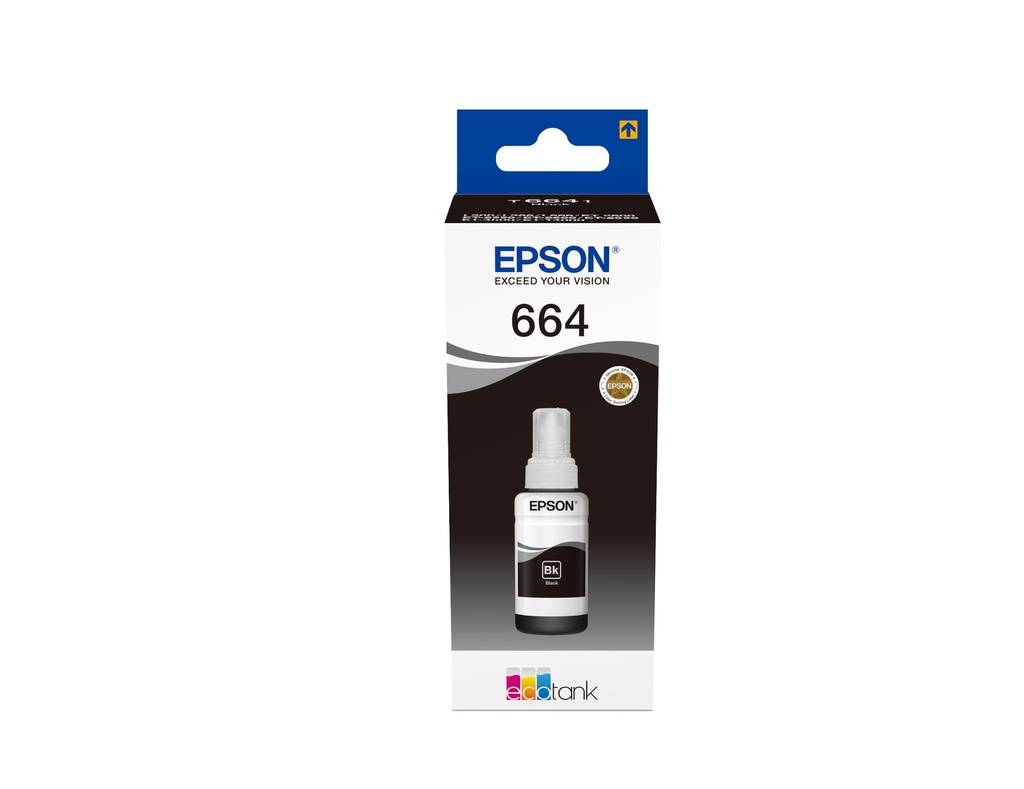 [170015440969] Epson 664 Ecotank Black ink bottle (70ml)