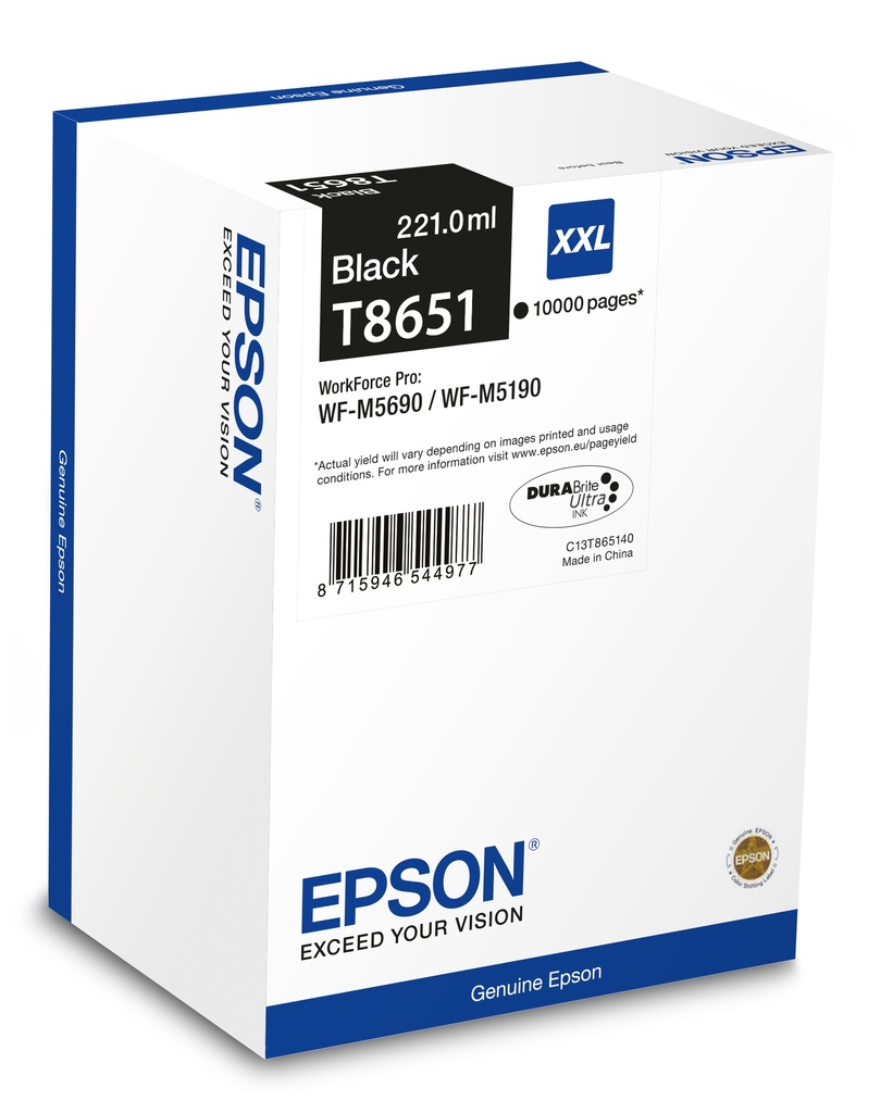 [170015440999] Epson Ink Cartridge Black 10K