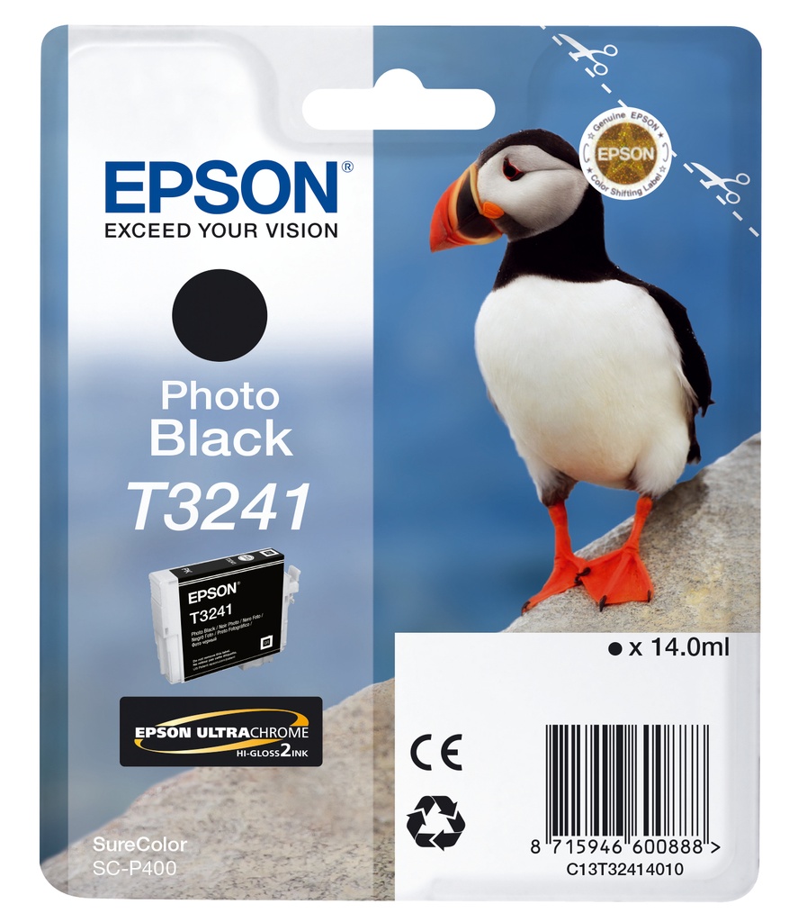 [170015441097] Epson T3241 Photo Black