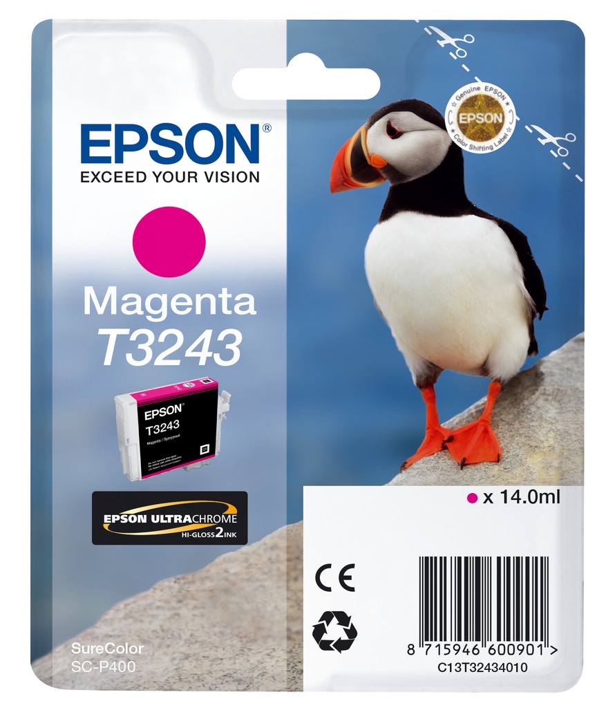 [170015441099] Epson T3243 Magenta