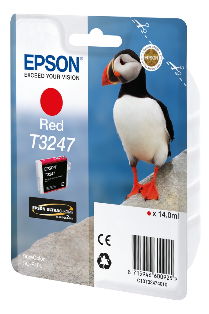 [170015441101] Epson T3247 Red