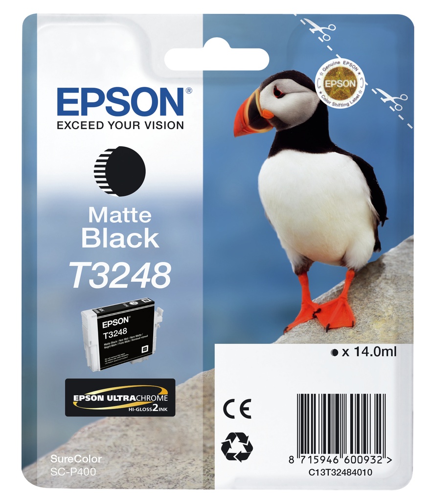 [170015441102] Epson T3248 Matte Black