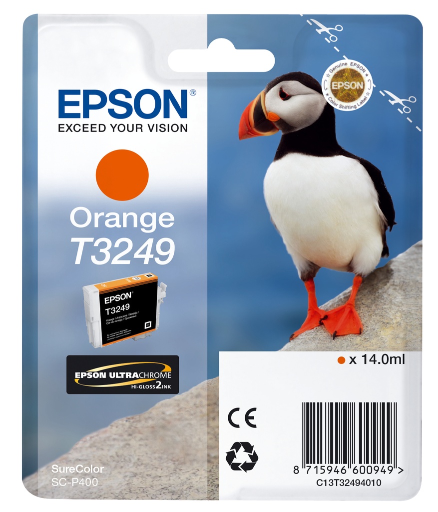 [170015441103] Epson T3249 Orange