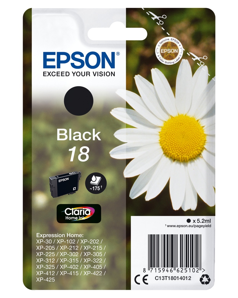 [170015441229] Epson Daisy Claria Home Ink-reeks