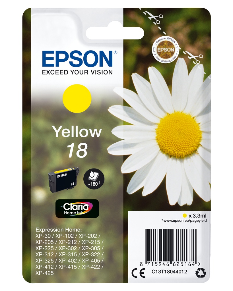 [170015441235] Epson Daisy Claria Home Ink-reeks