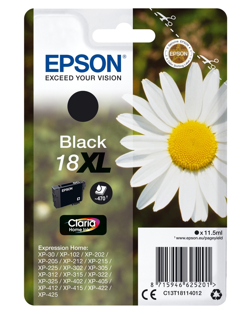 [170015441239] Epson Daisy Claria Home Ink-reeks