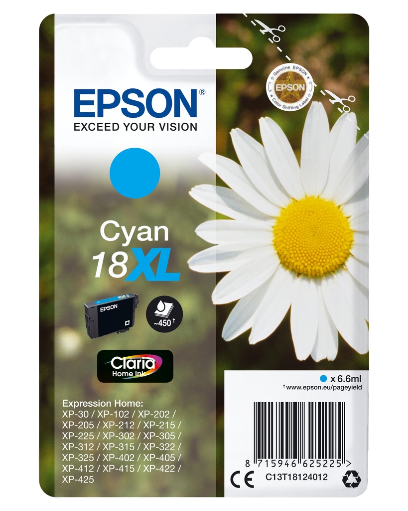 [170015441241] Epson Daisy Claria Home Ink-reeks