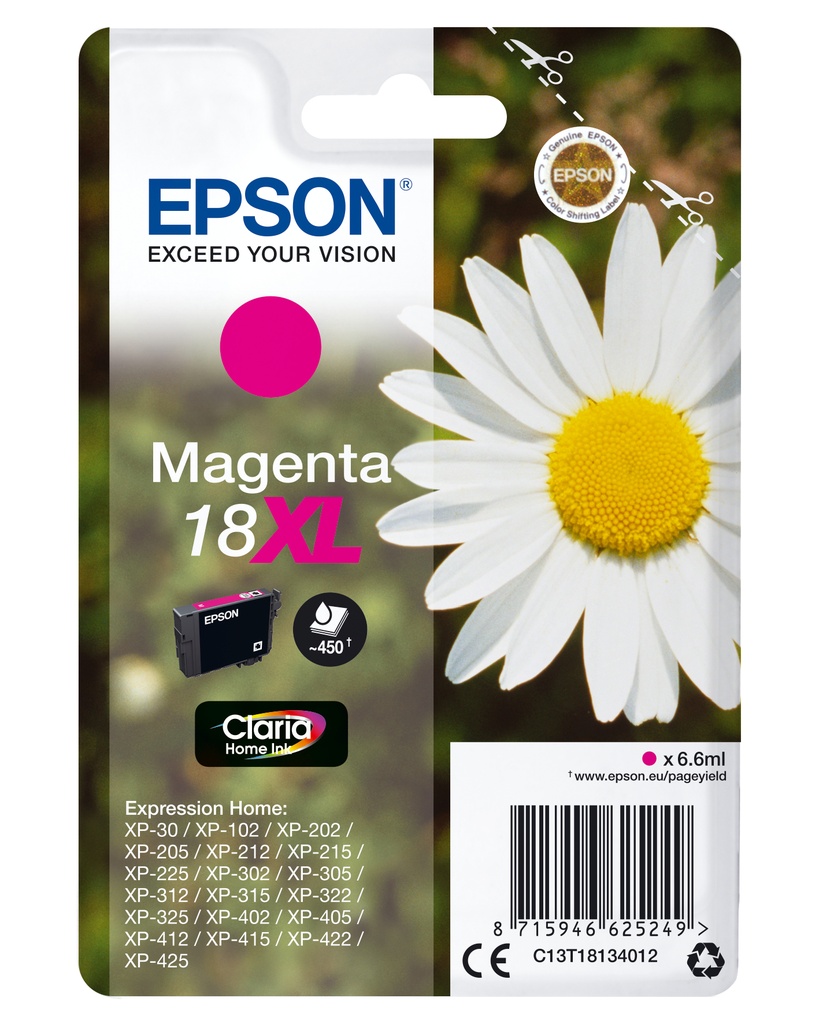 [170015441243] Epson Daisy Claria Home Ink-reeks