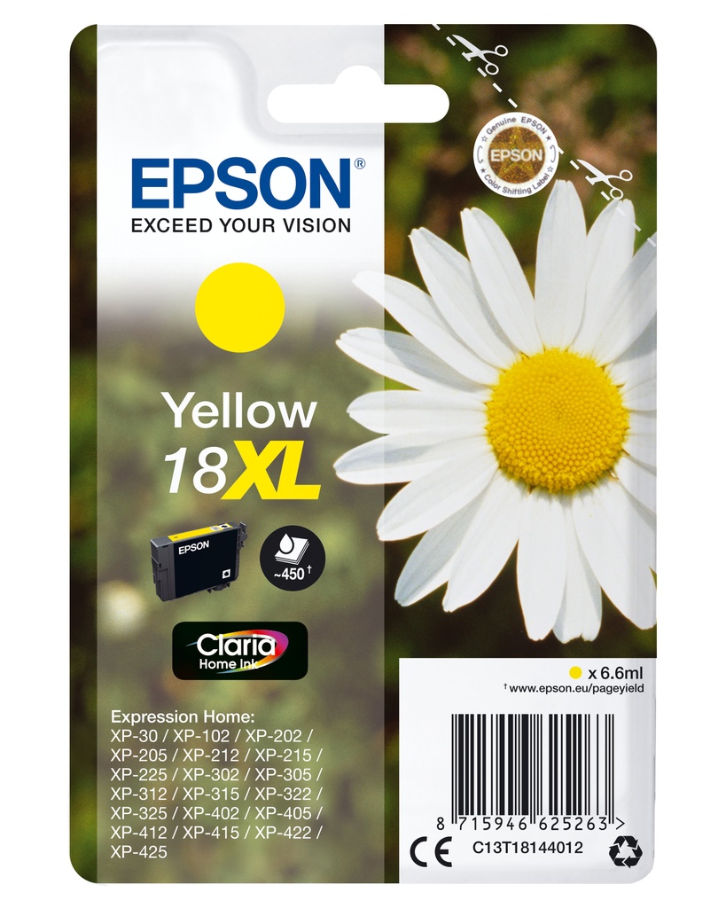 [170015441245] Epson Daisy Claria Home Ink-reeks