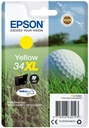 Epson Golf ball Singlepack Yellow 34XL DURABrite Ultra Ink
