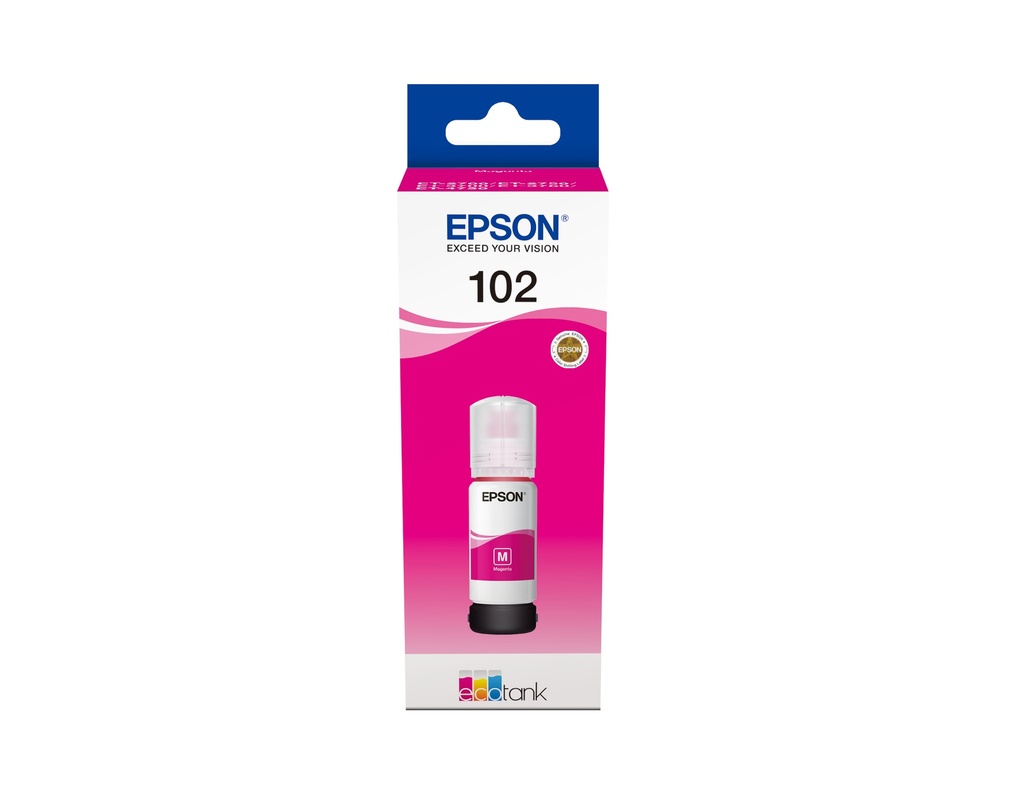 [170015441430] Epson 102 EcoTank Magenta ink bottle