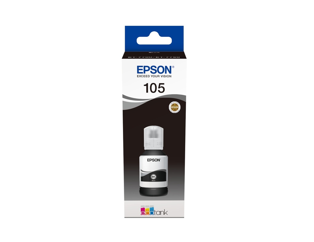 [170015441432] Epson 105 EcoTank Pigment Black ink bottle