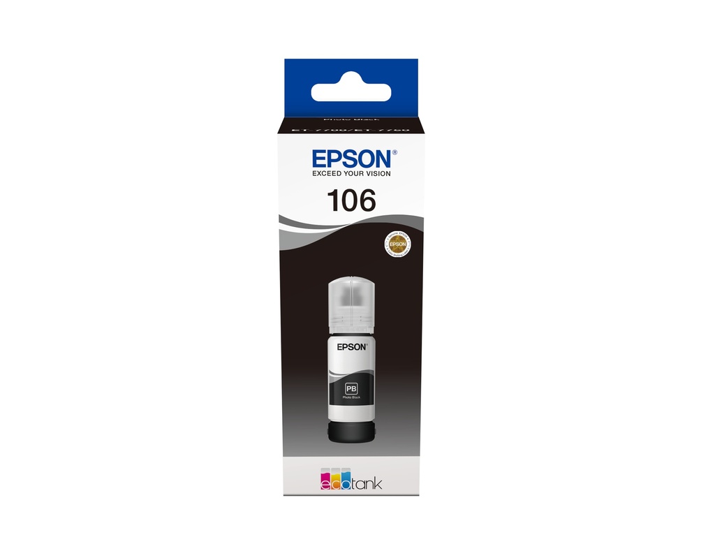[170015441433] Epson 106 EcoTank Photo Black ink bottle