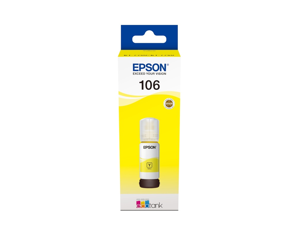 [170015441436] Epson 106 EcoTank Yellow ink bottle