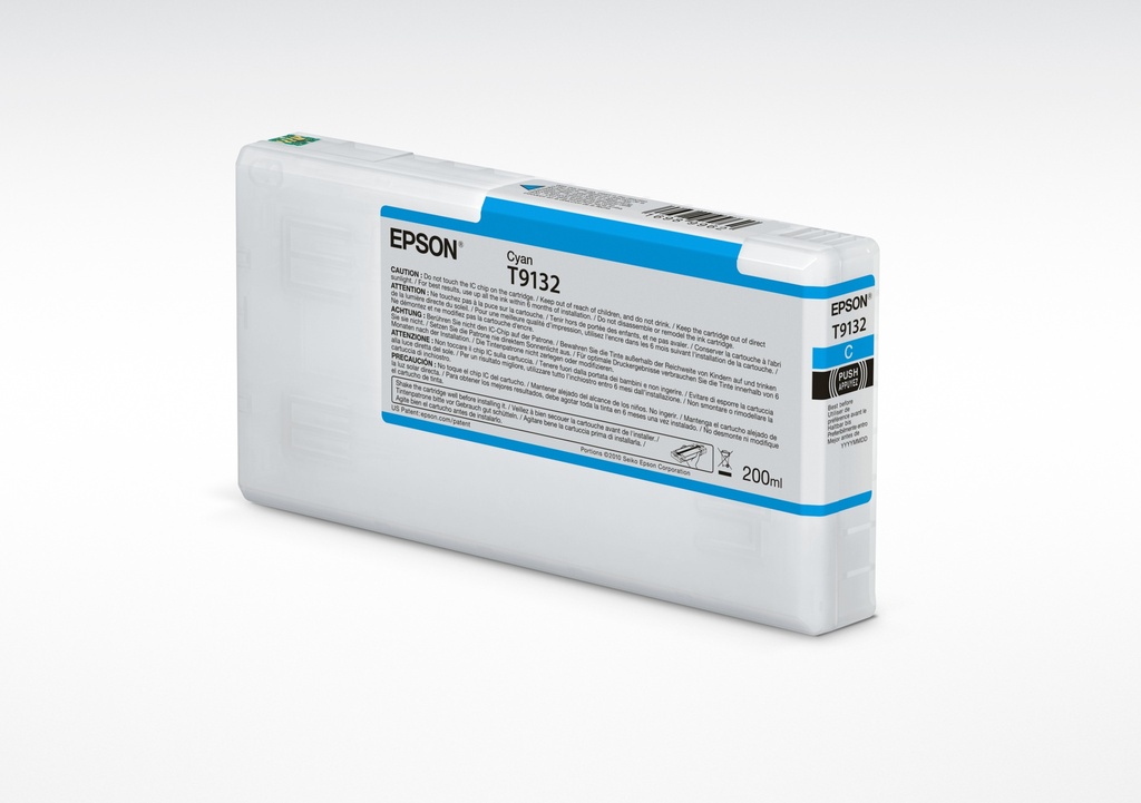 [170015441438] Epson T9132 Cyan Ink Cartridge (200ml)