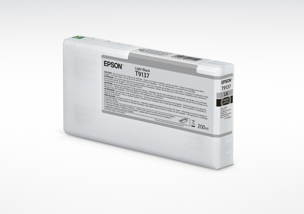 [170015441443] Epson T9137 Light Black Ink Cartridge (200ml)