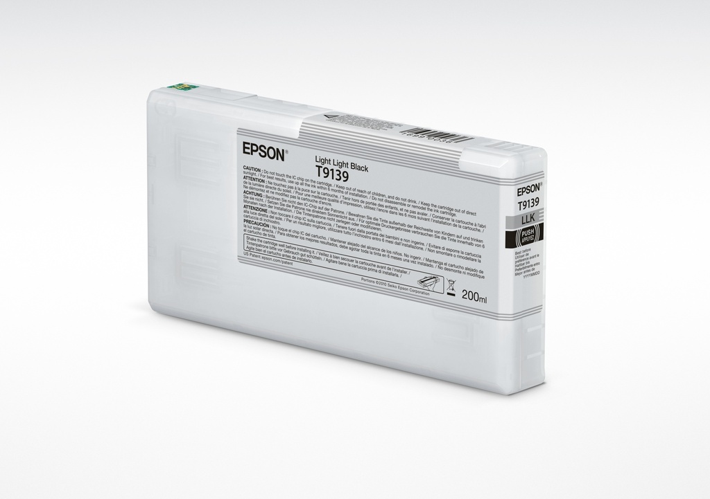 [170015441445] Epson T9139 Light Light Black Ink Cartridge (200ml)