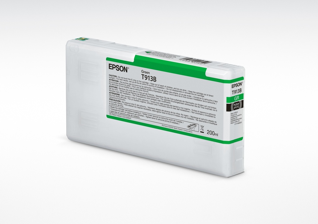 [170015441447] Epson T913B Green Ink Cartridge (200ml)