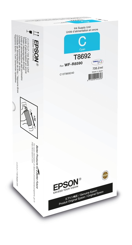 [170015441549] Epson Cyan XXL Ink Supply Unit