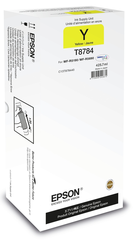 [170015441555] Epson Yellow XXL Ink Supply Unit