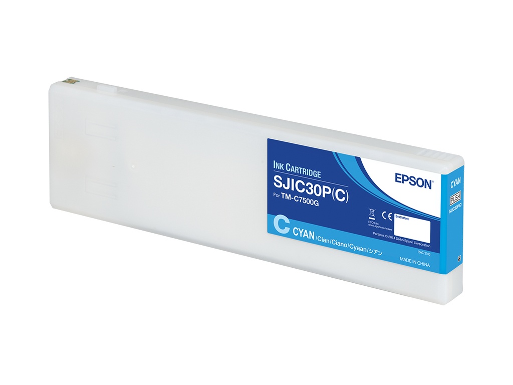 [170015441570] Epson SJIC30P(C): Ink cartridge for ColorWorks C7500G (Cyan)