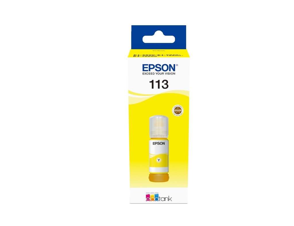 [170015441576] Epson 113 EcoTank Pigment Yellow ink bottle