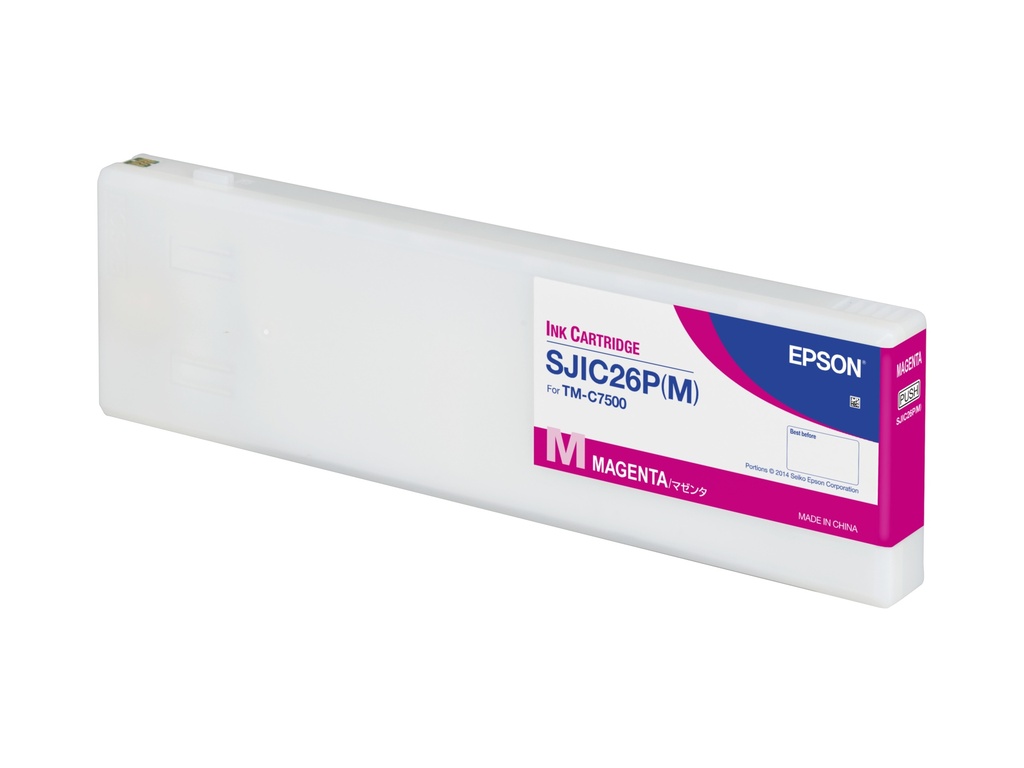 [170015441647] Epson SJIC26P(M): Ink cartridge for ColorWorks C7500 (Magenta)