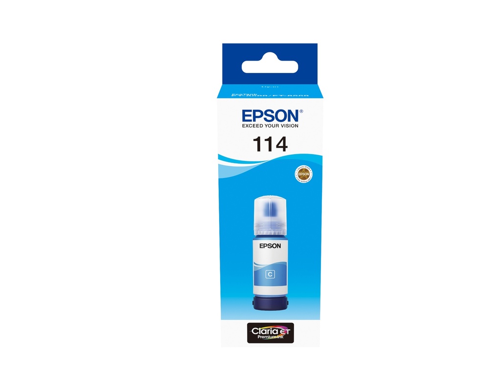 [170015441651] Epson 114 EcoTank Cyan ink bottle