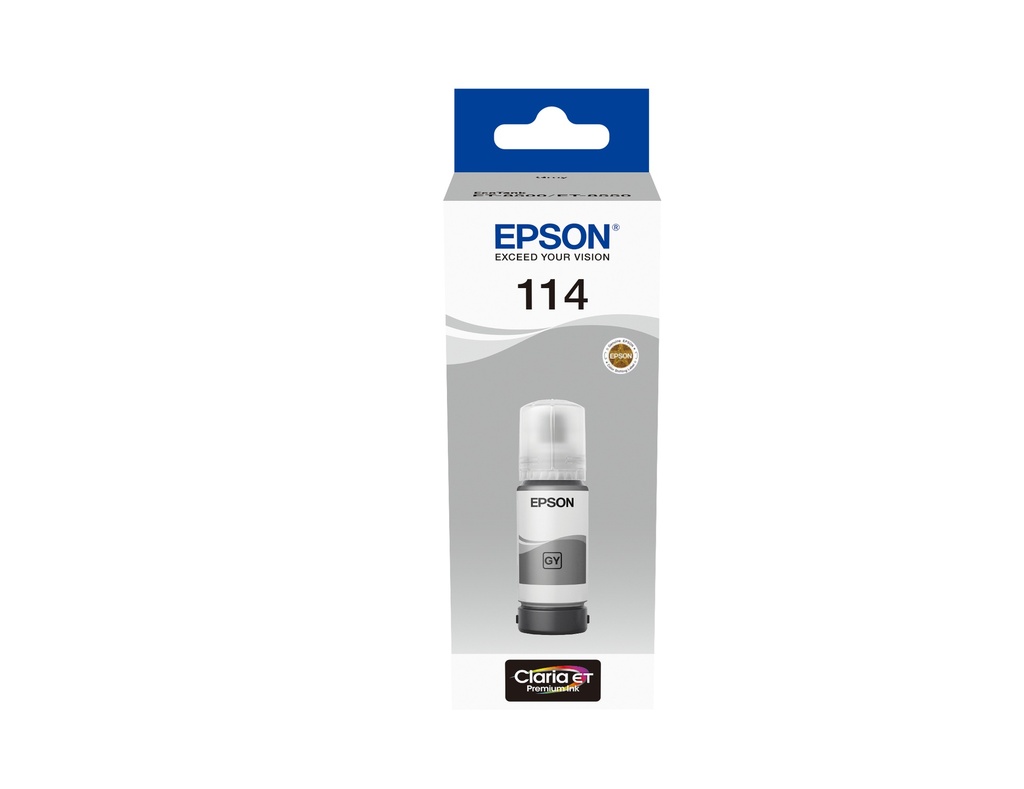 [170015441654] Epson 114 EcoTank Grey ink bottle