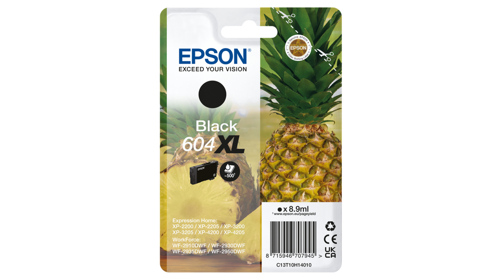 [170015441736] Epson 604XL inktcartridge 1 stuk(s) Origineel Hoog (XL) rendement Zwart