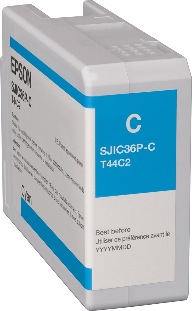 [170015441781] Epson SJIC36P(C) inktcartridge Cyaan
