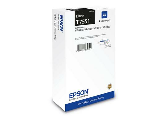 [170015441877] Epson C13T75514N inktcartridge 1 stuk(s) Origineel Hoog (XL) rendement Zwart