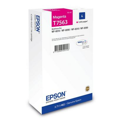 Epson C13T75634N inktcartridge 1 stuk(s) Origineel Normaal rendement Magenta