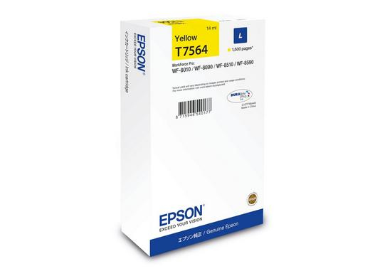 [170015441884] Epson C13T75644N inktcartridge 1 stuk(s) Origineel High (L) Yield Geel